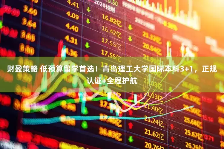 财盈策略 低预算留学首选！青岛理工大学国际本科3+1，正规认证+全程护航